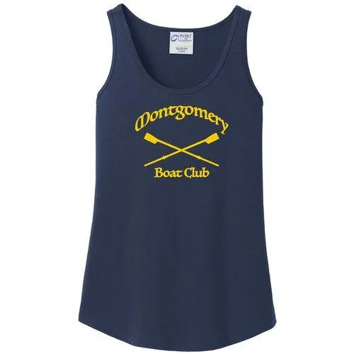 100% Cotton Ladies Montgomery Boat Club Tank Top