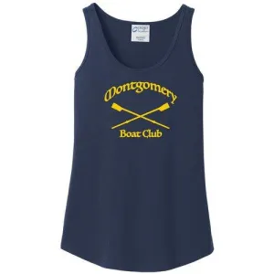 100% Cotton Ladies Montgomery Boat Club Tank Top