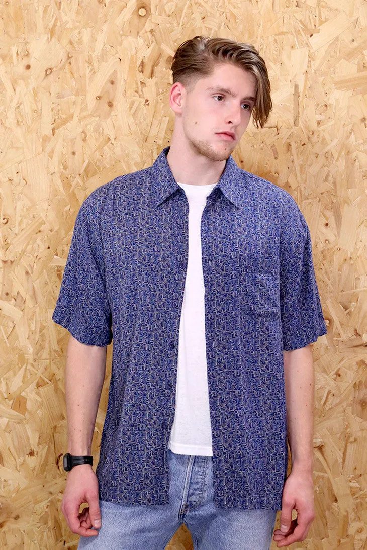 90's Geared Up Graphic Print Shirt