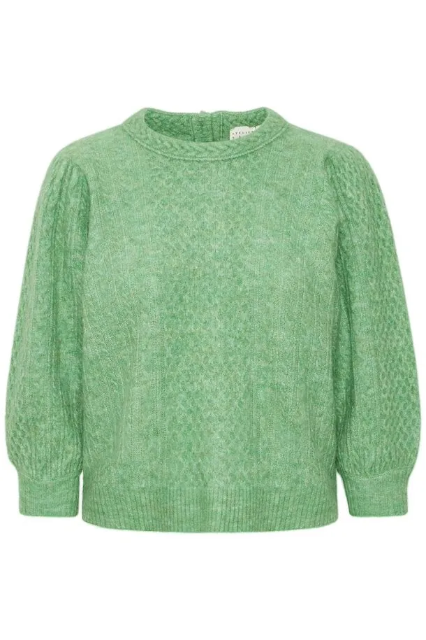 Atelier Reve Irazora Jumper - Peppermint Melange