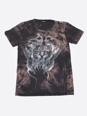 BALMAIN TIGER GRAPHIC TEE
