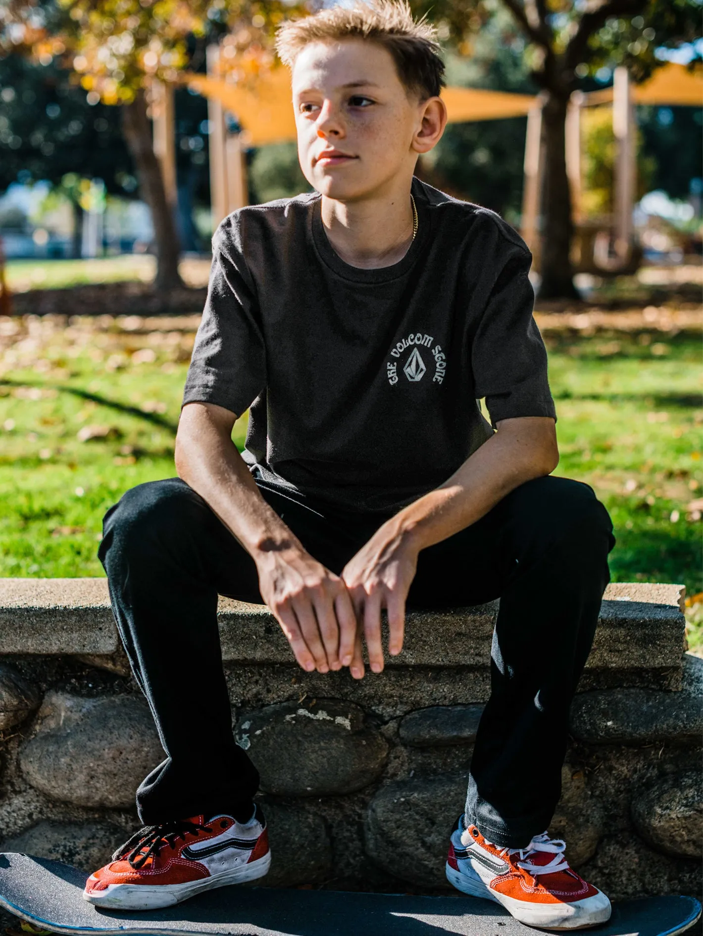 Big Boys Stone Trippin Short Sleeve Tee - Black