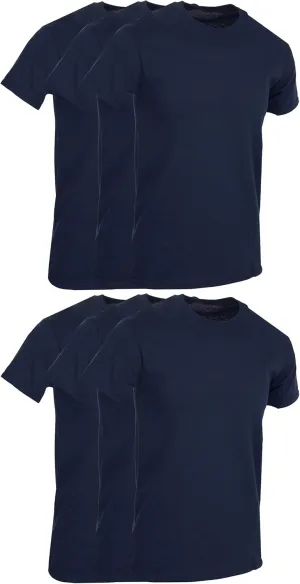 BILLIONHATS T-Shirts - Size 7X - Plus Size Men's Solid Colors Cotton T-Shirts Short Sleeve Lightweight Big Tall Tees, Bulk