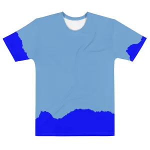 blue motley Men's T-shirt