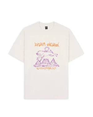 Natural Brain Dead Mountain Goat T-Shirt - Optimal Title