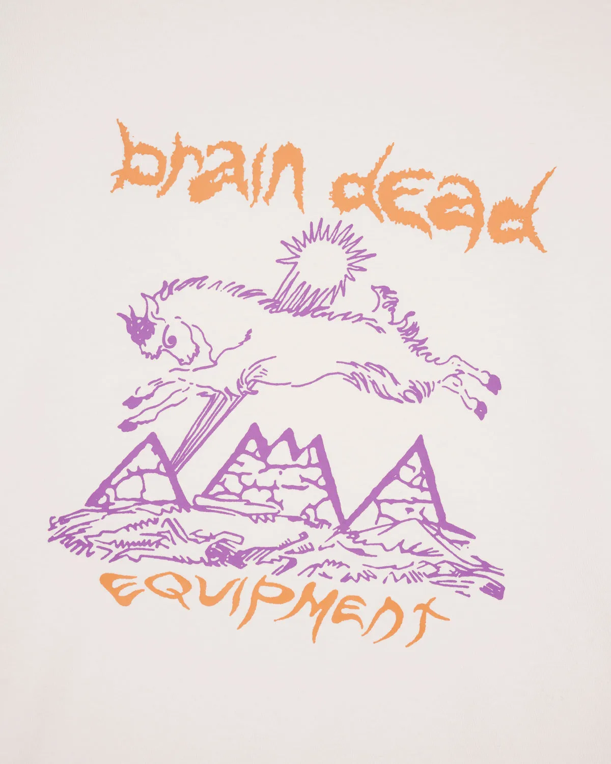 Natural Brain Dead Mountain Goat T-Shirt - Optimal Title
