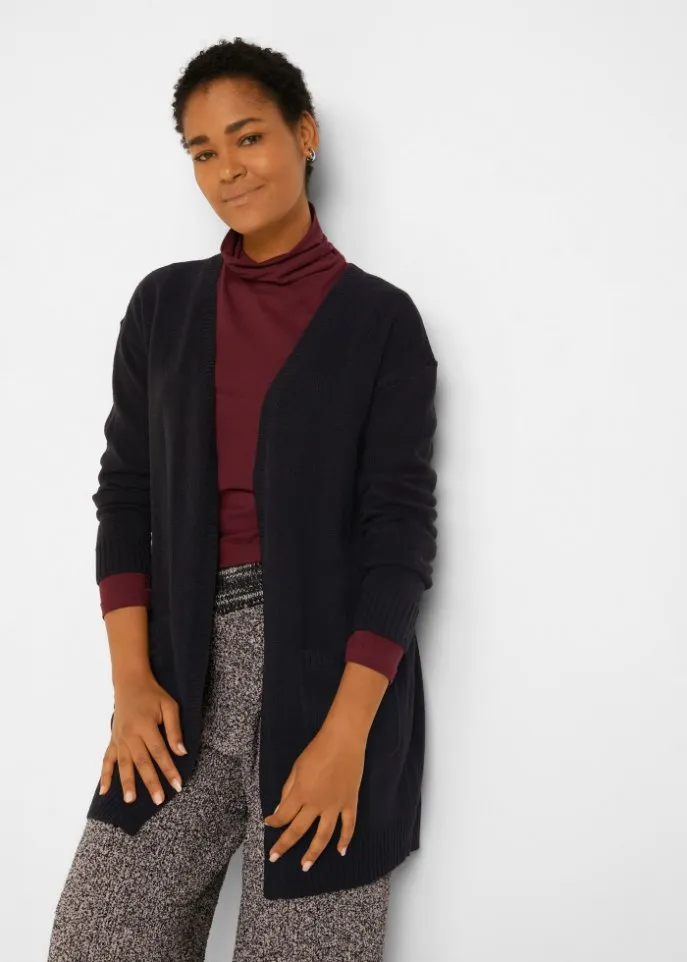 Cardigan Bpc Bonprix Collection, black