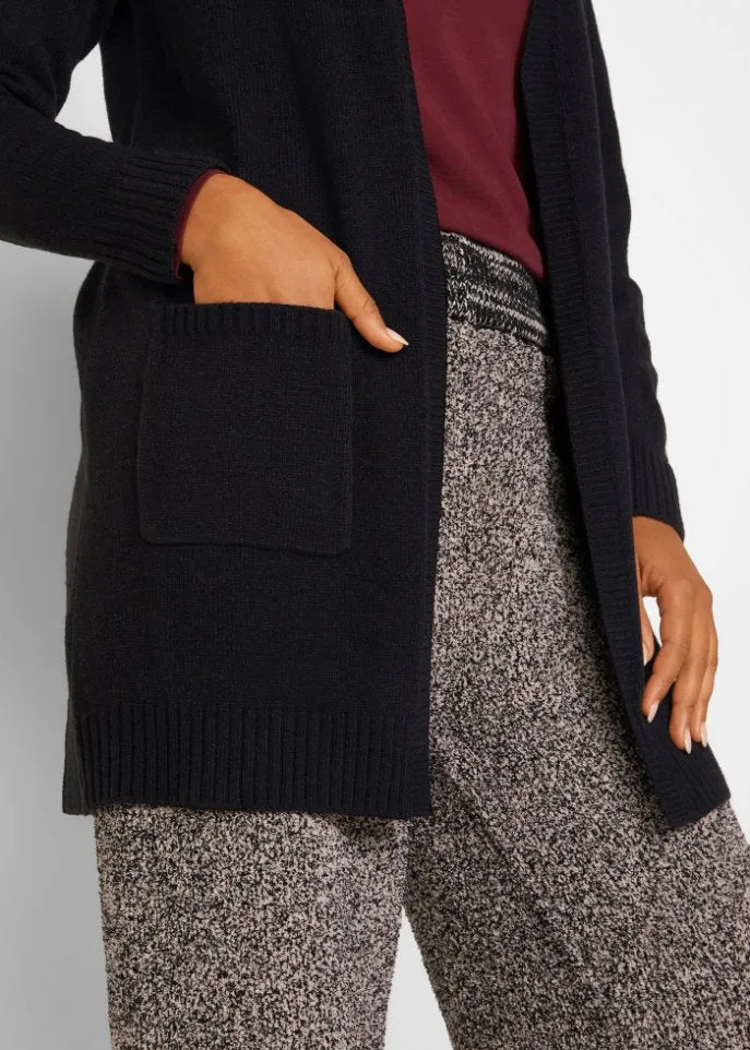 Cardigan Bpc Bonprix Collection, black
