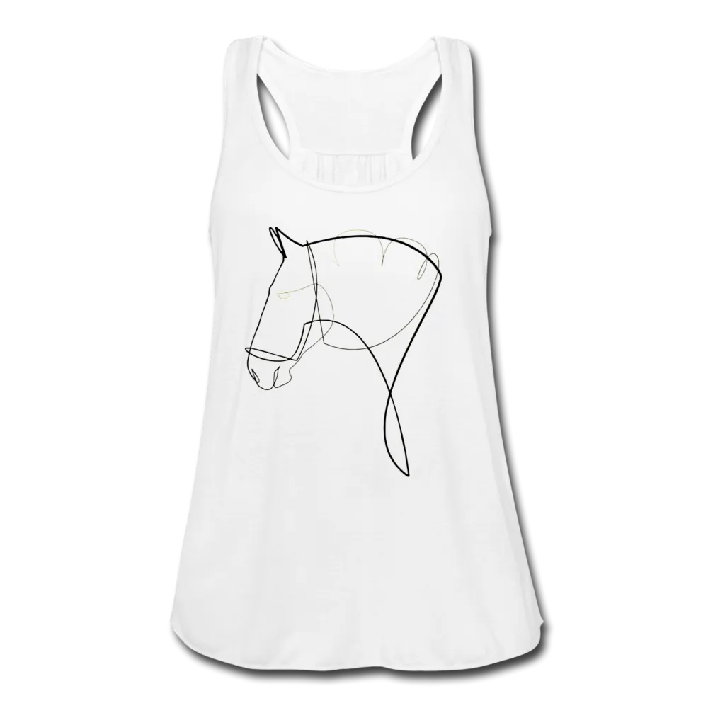 CAVALLA TANK | White | Racerback Tank - AtelierCG
