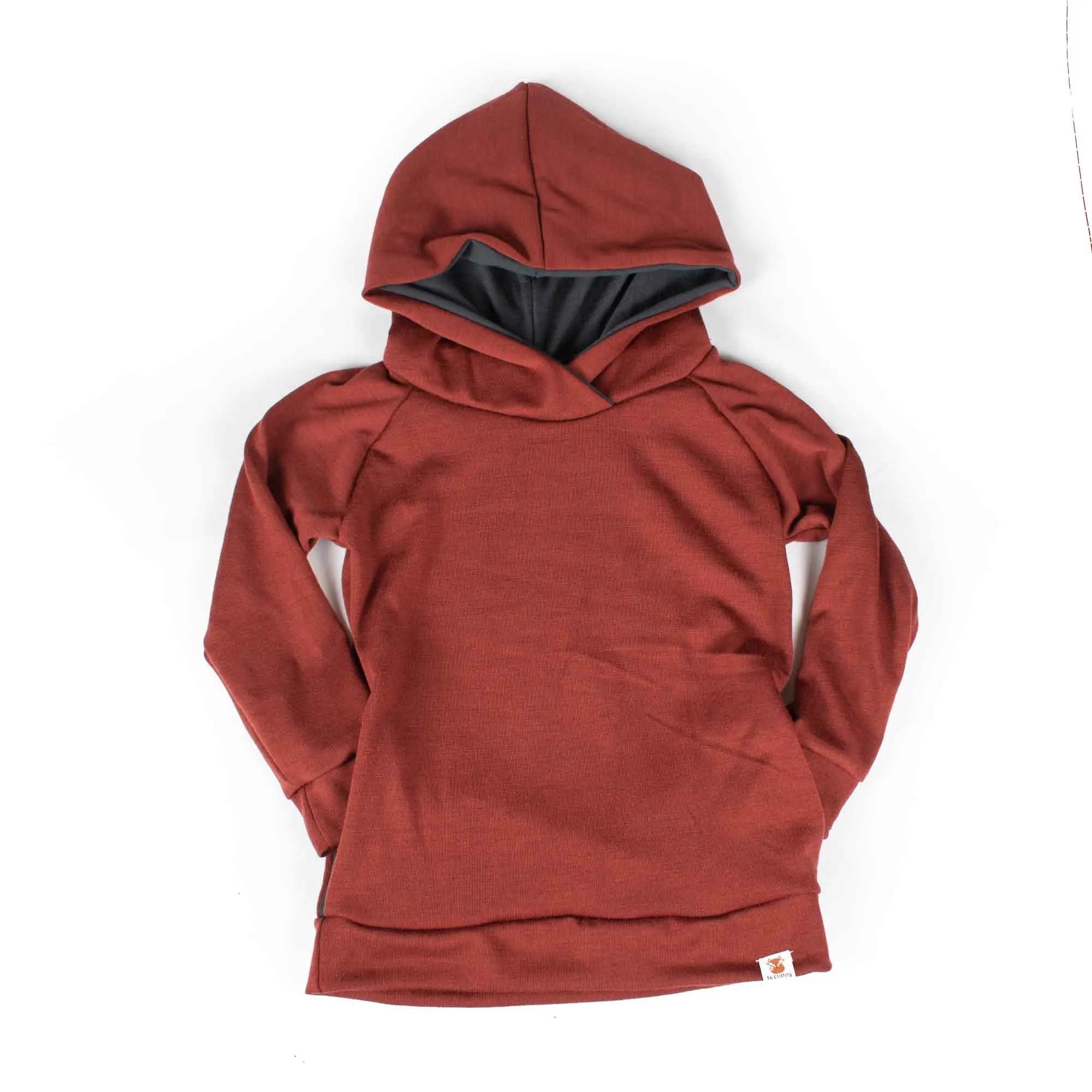Custom Coastal Merino Wool Hoodies - Grown-Ups