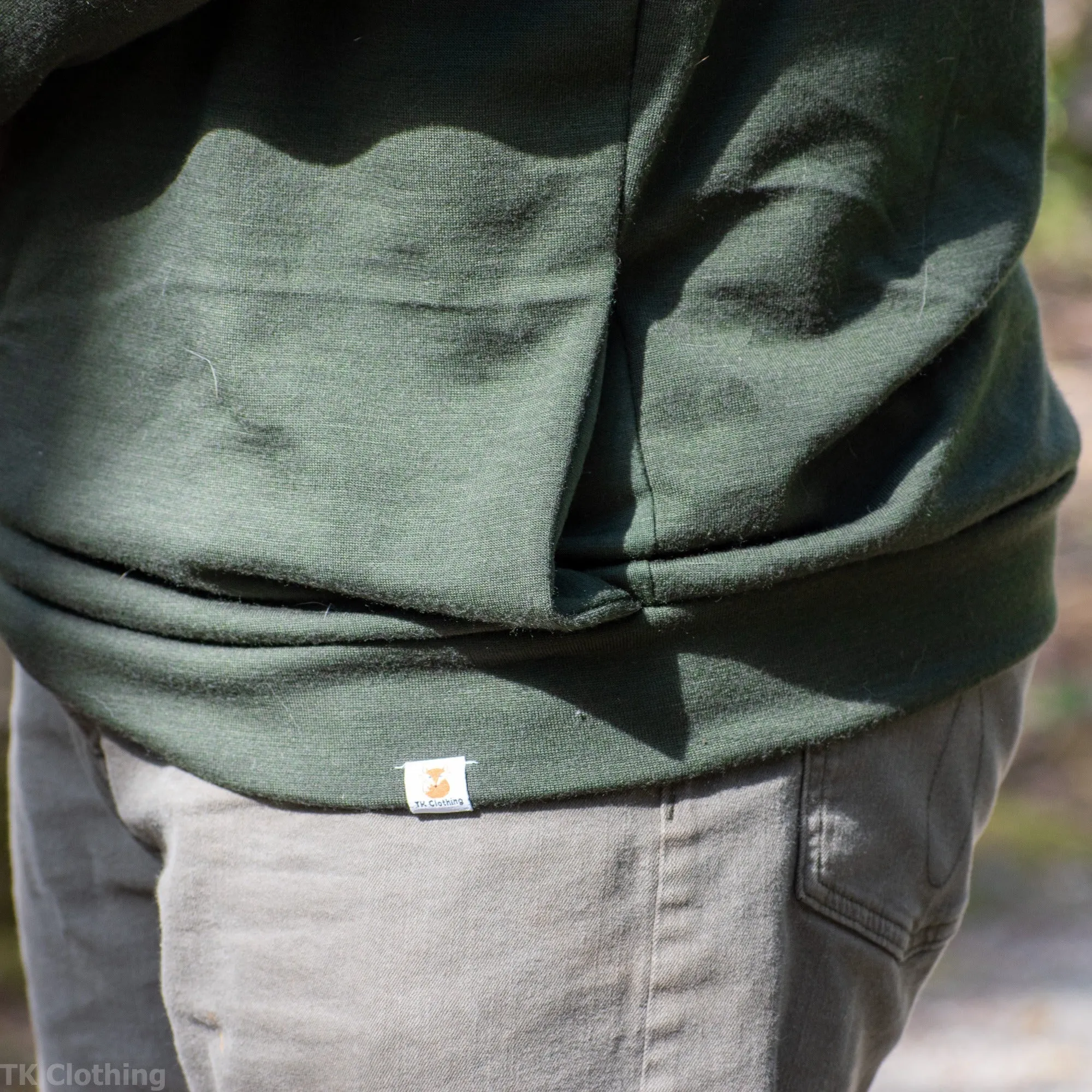 Custom Coastal Merino Wool Hoodies - Grown-Ups