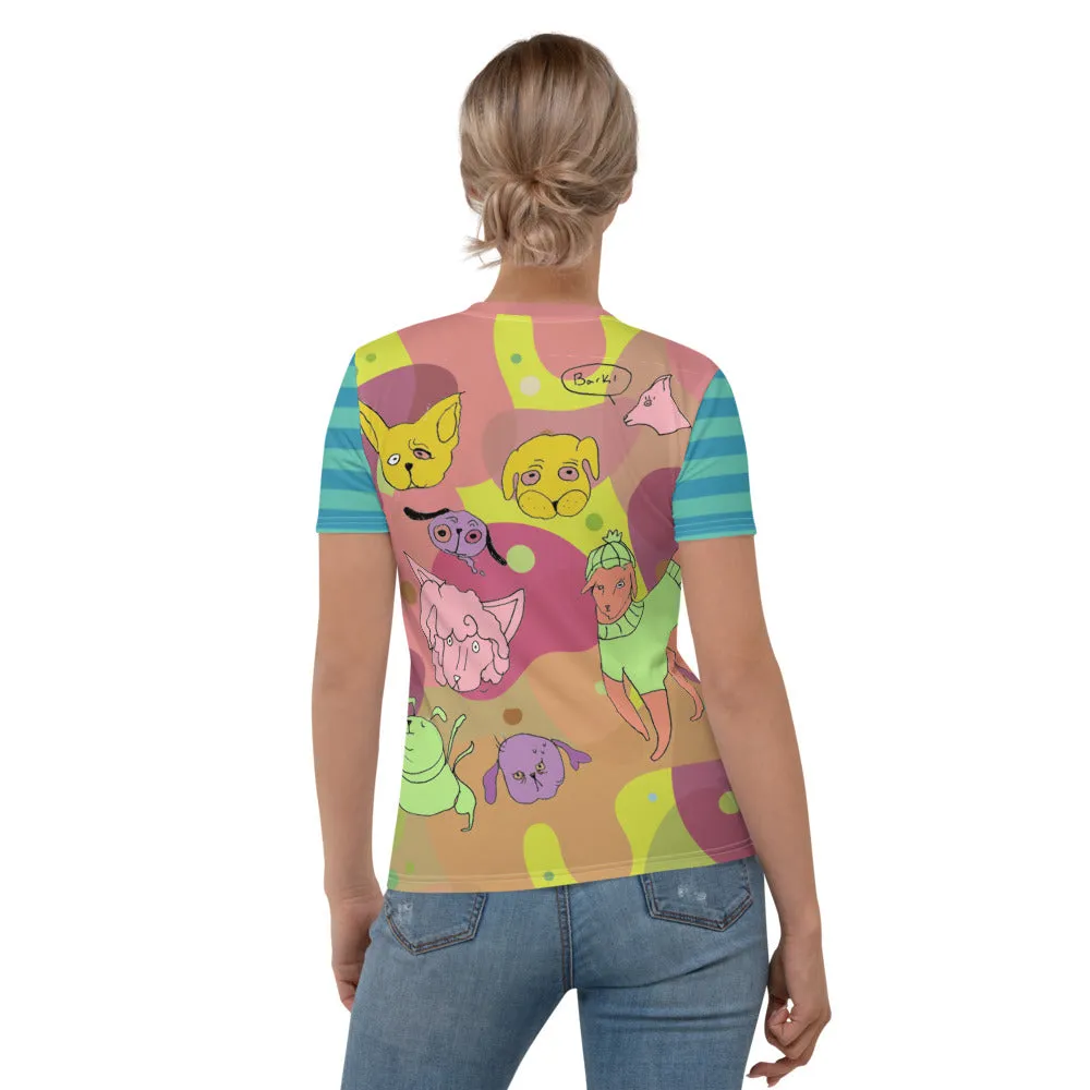 Doggy party Women's T-shirt