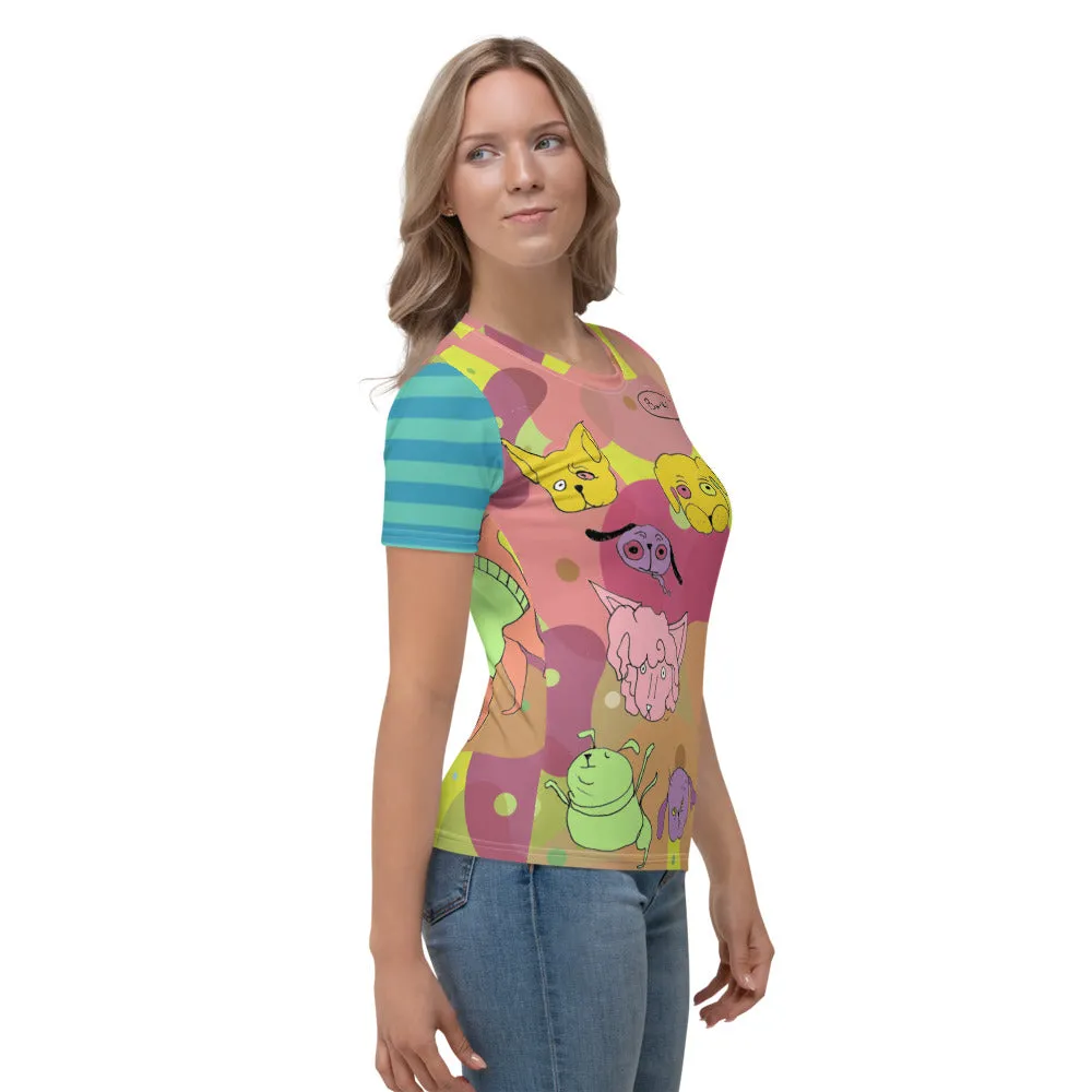 Doggy party Women's T-shirt