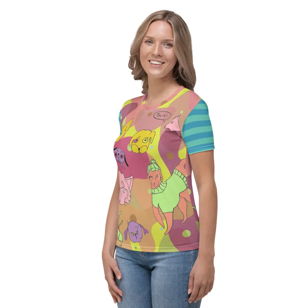 Doggy party Women's T-shirt