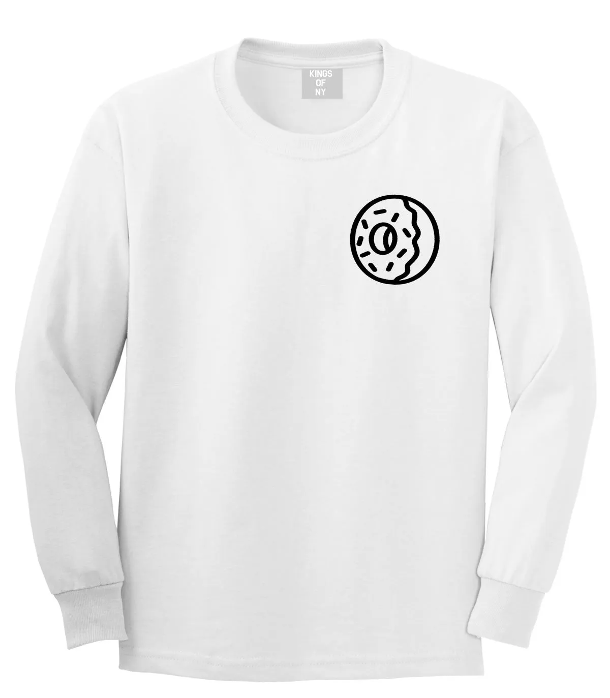 Donut with Sprinkles Long Sleeve T-Shirt