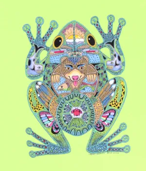Earth Art Frog T-Shirt