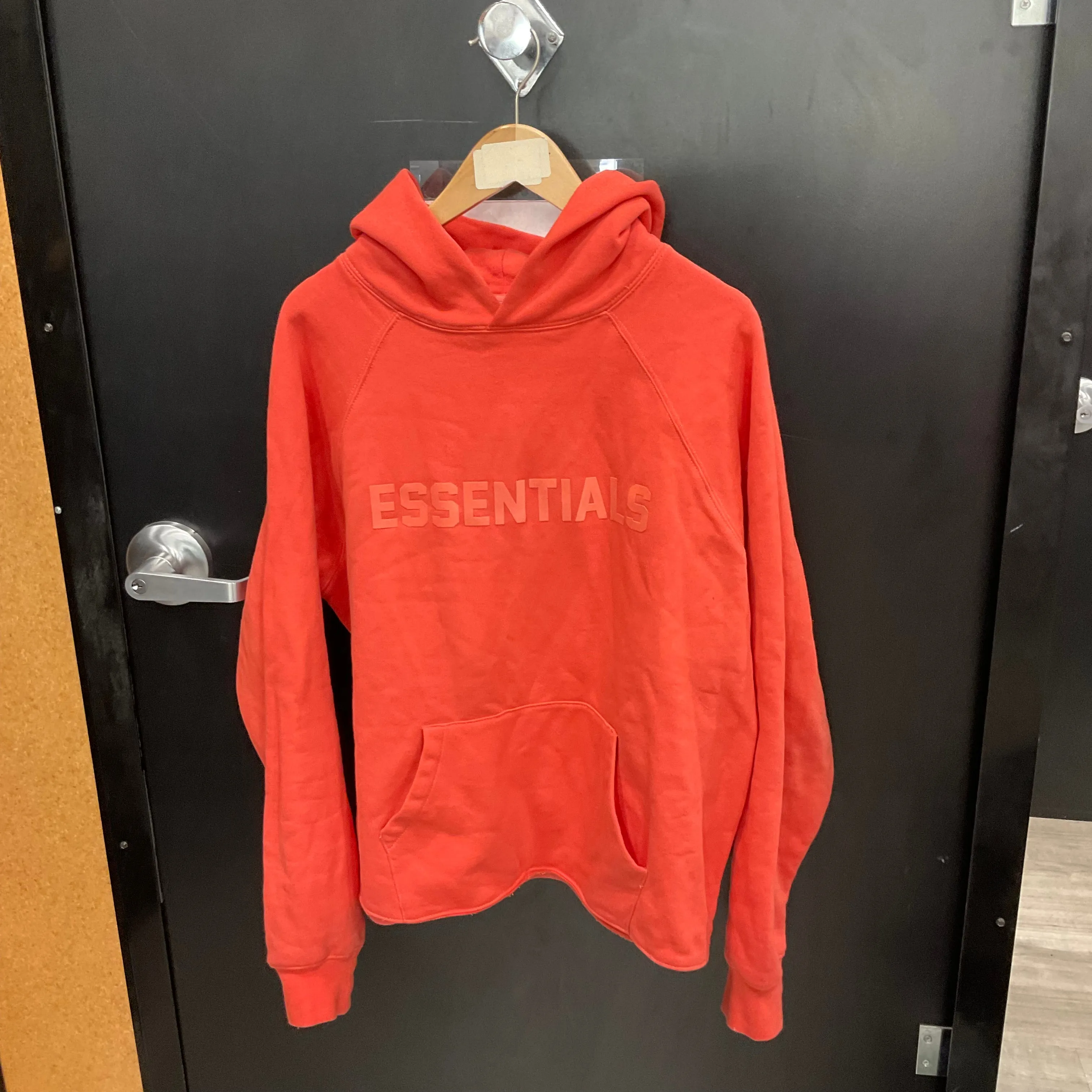 Essentials Orange Hoodie 5043