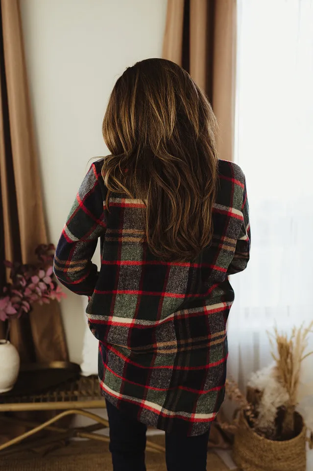 Flannel Shirt Dress
