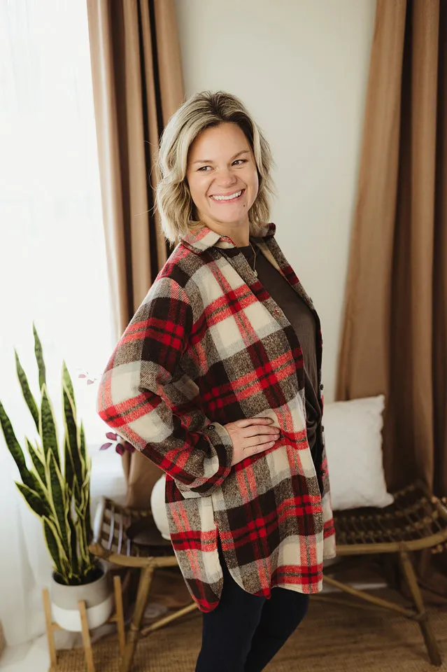 Flannel Shirt Dress