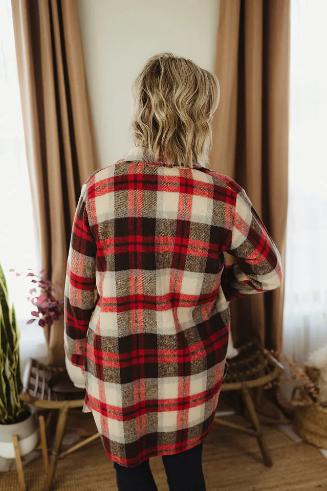 Flannel Shirt Dress
