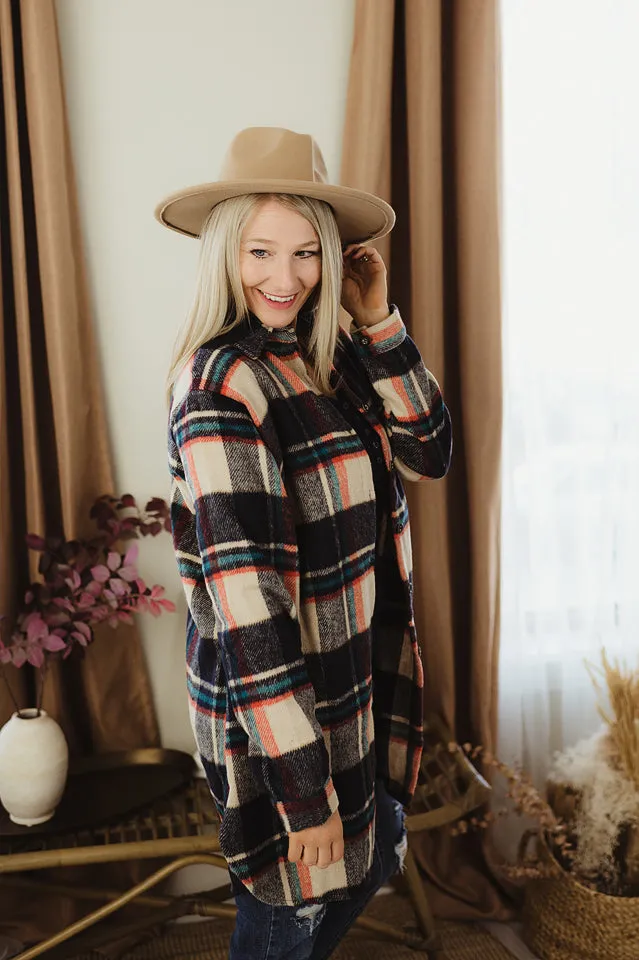 Flannel Shirt Dress