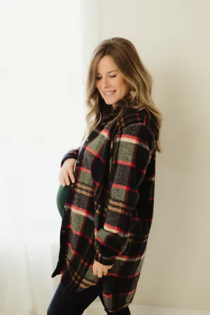 Flannel Shirt Dress