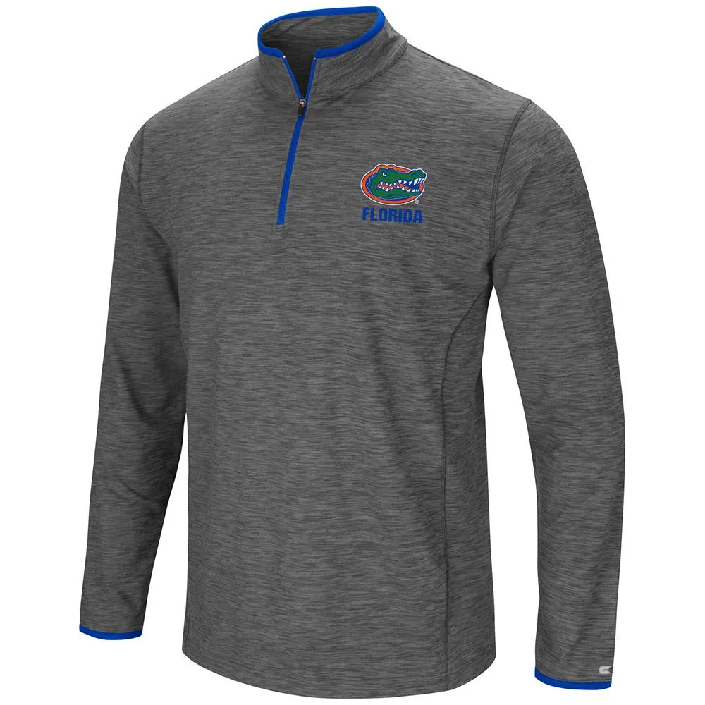 Florida Gators Colosseum Gray Diemert 1/4 Zip LS Pullover Windshirt