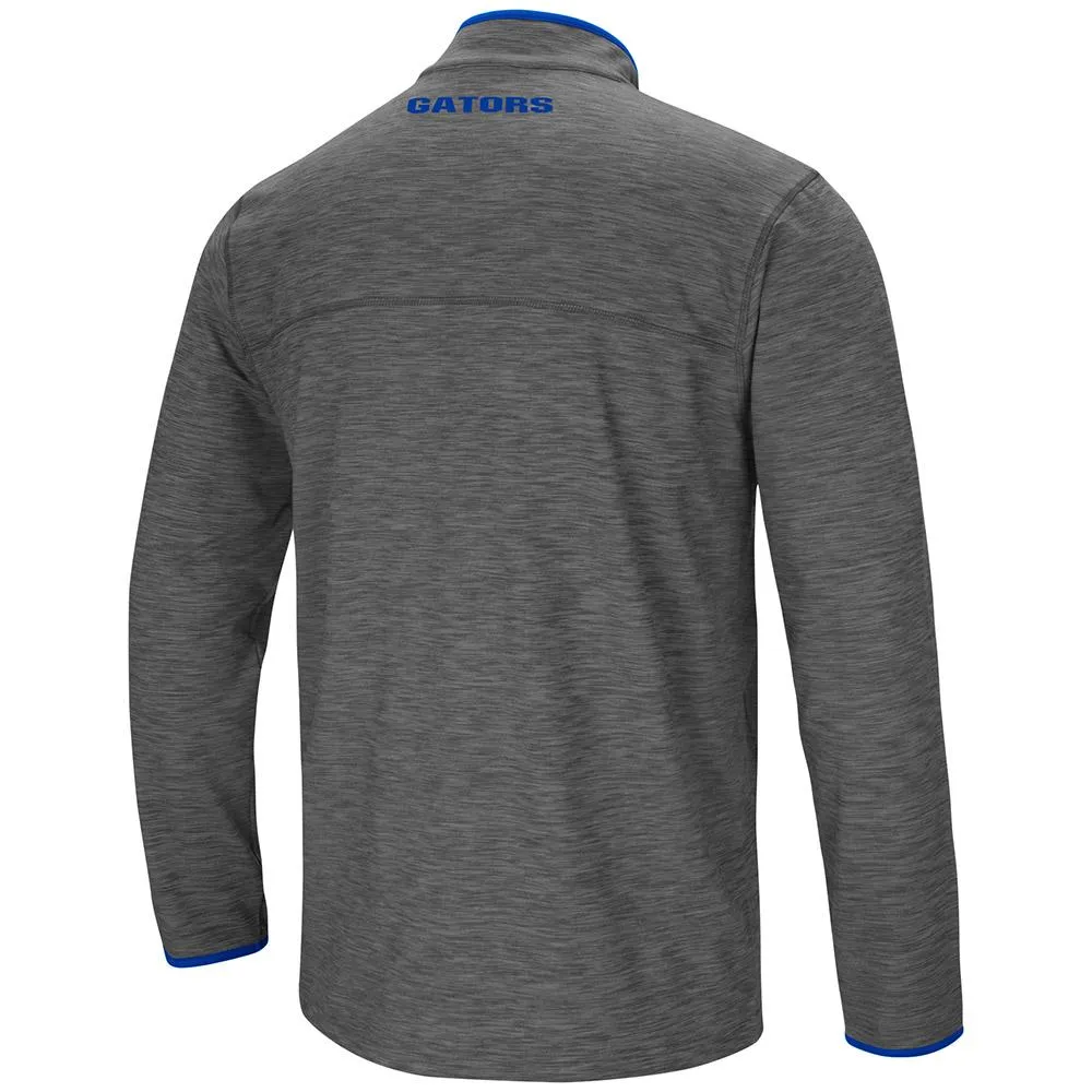 Florida Gators Colosseum Gray Diemert 1/4 Zip LS Pullover Windshirt