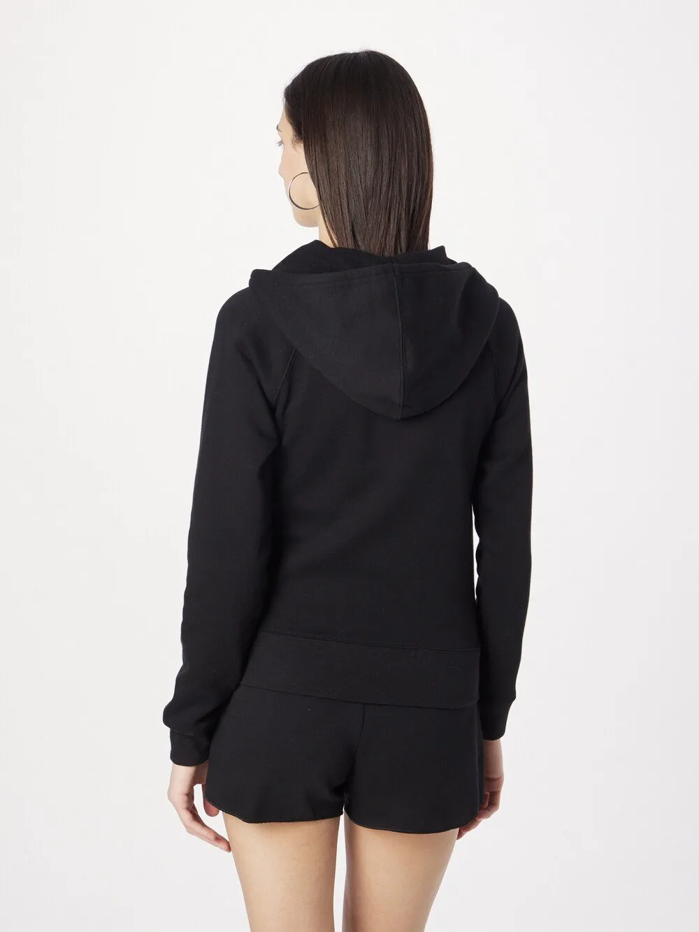GAP zip-up sweatshirt, black