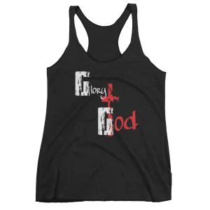 Glory to God Ladies' Racerback Tanks