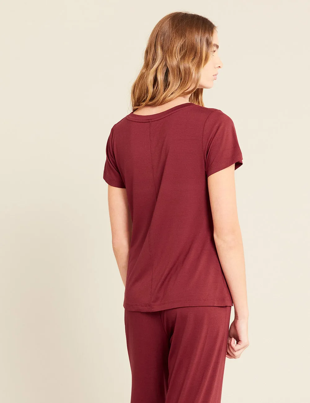 Sure! Here’s an optimized title for the product:

Cozy Ruby Goodnight Sleep Tee - Soft, Relaxing Pajama Top for Sweet Dreams