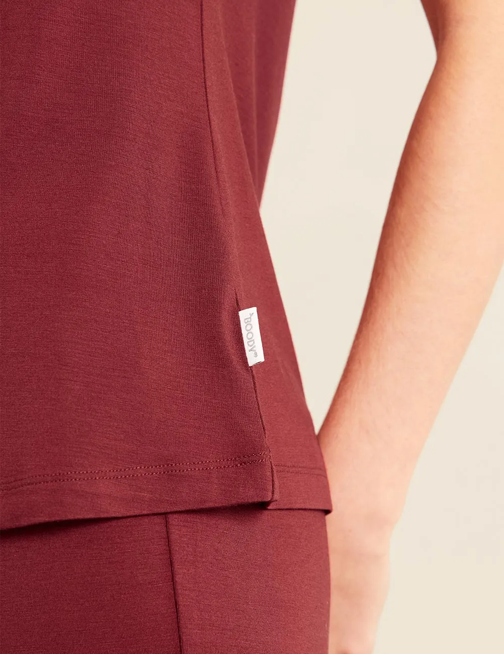 Sure! Here’s an optimized title for the product:

Cozy Ruby Goodnight Sleep Tee - Soft, Relaxing Pajama Top for Sweet Dreams