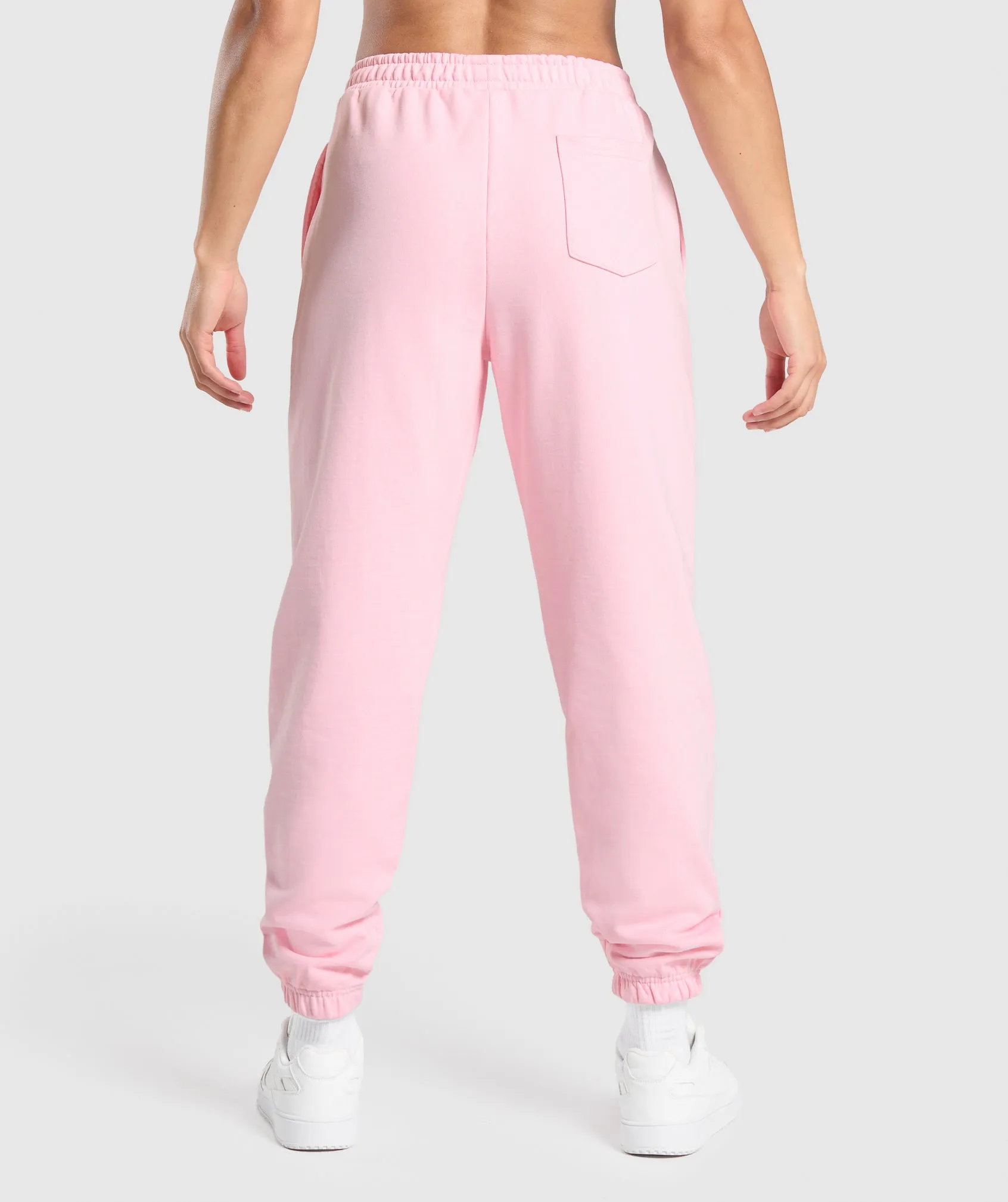 Gymshark GSLC Weight Graphic Pants - Dolly Pink
