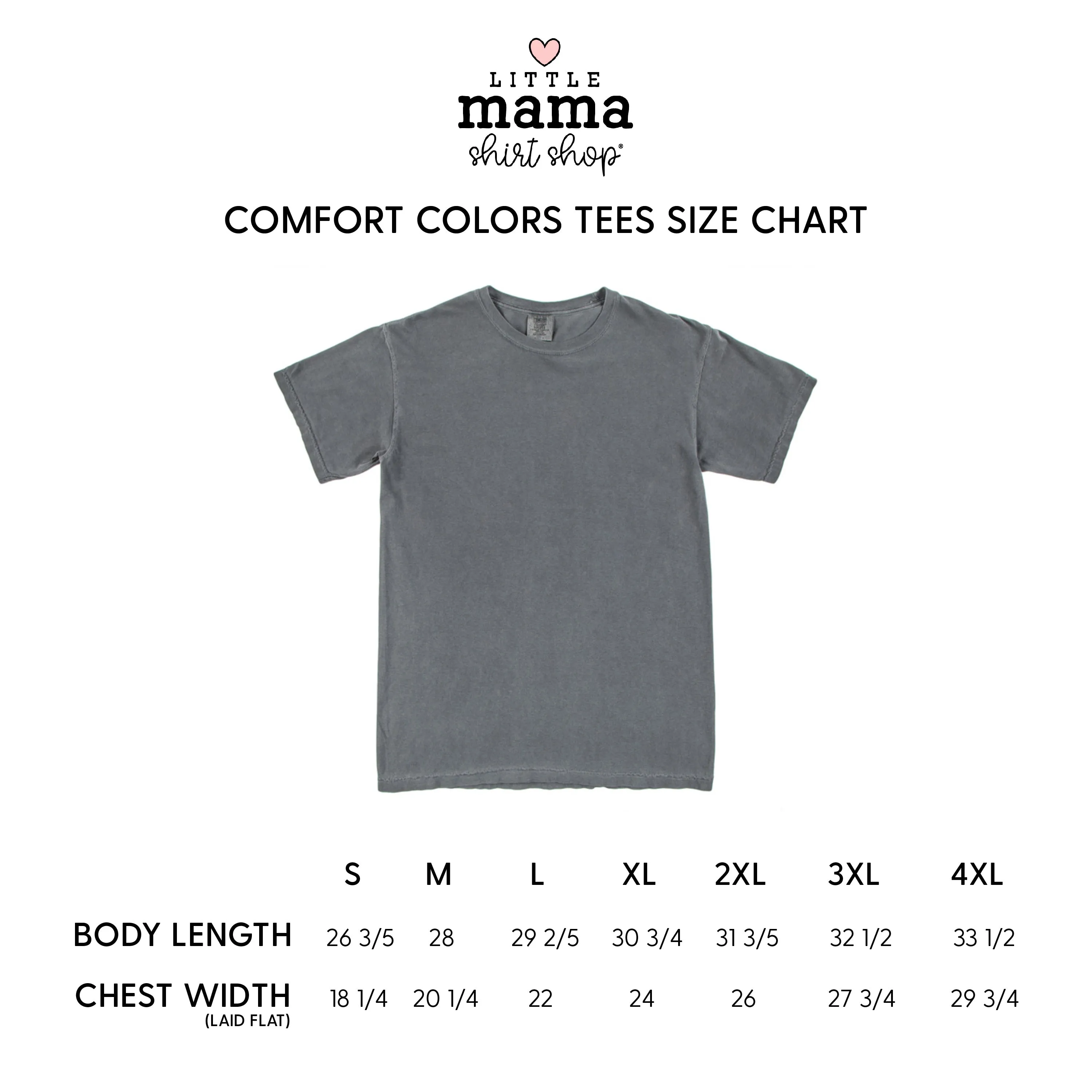 Holiday Hoobie Whatty - Comfort Colors Tee