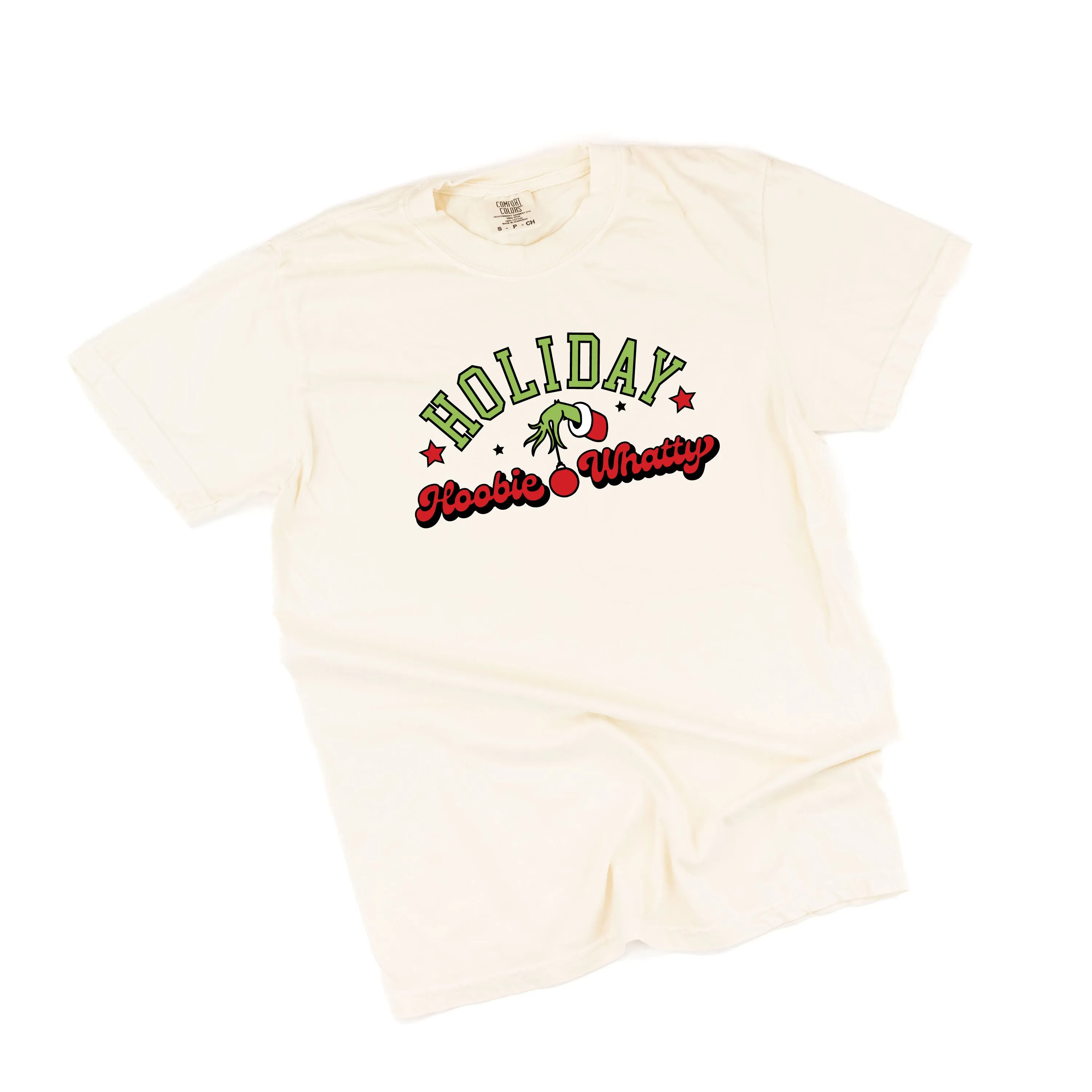 Holiday Hoobie Whatty - Comfort Colors Tee