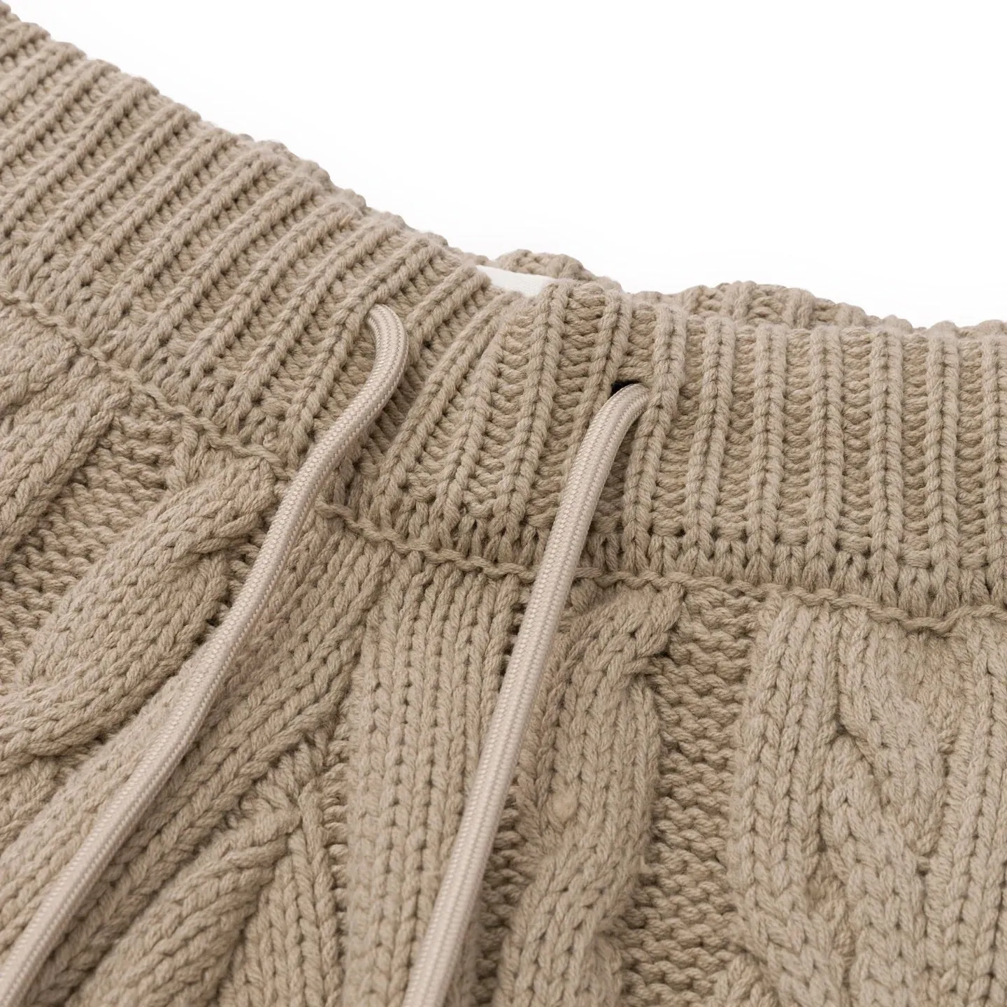 Honor The Gift Cable Knit Leisure Pant | Stone
