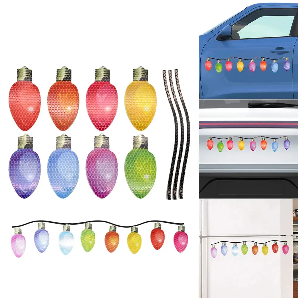 Hot Sale 40% OFFReflective Light Bulb Magnet Decorations