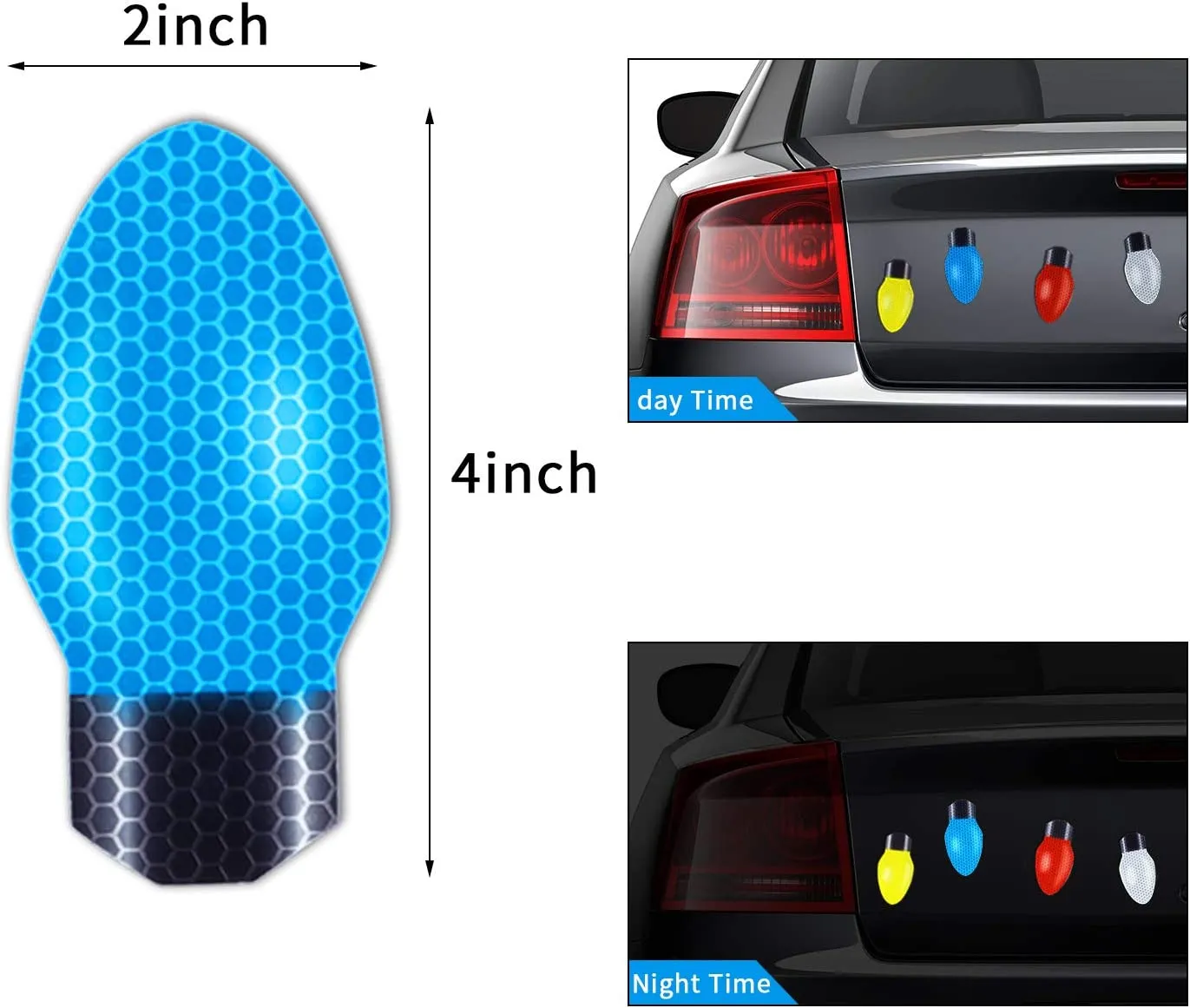 Hot Sale 40% OFFReflective Light Bulb Magnet Decorations