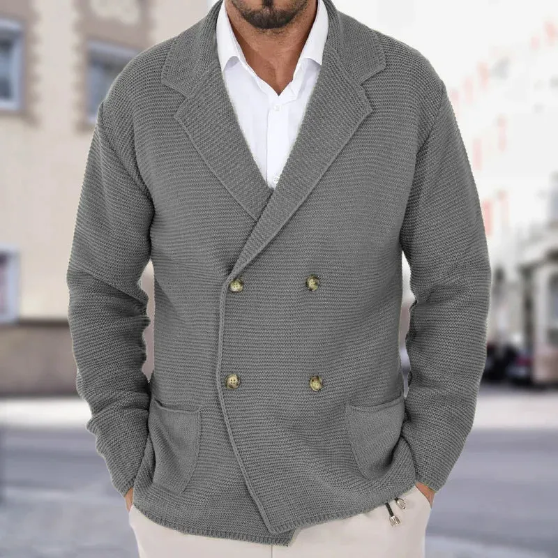 Jari | Knitted Cardigan with Double Buttons