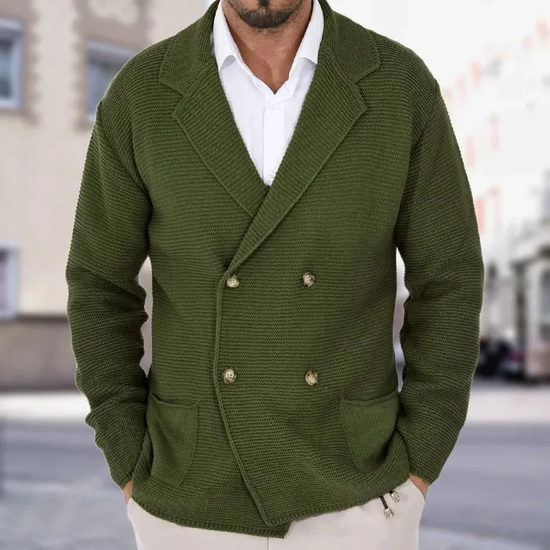 Jari | Knitted Cardigan with Double Buttons