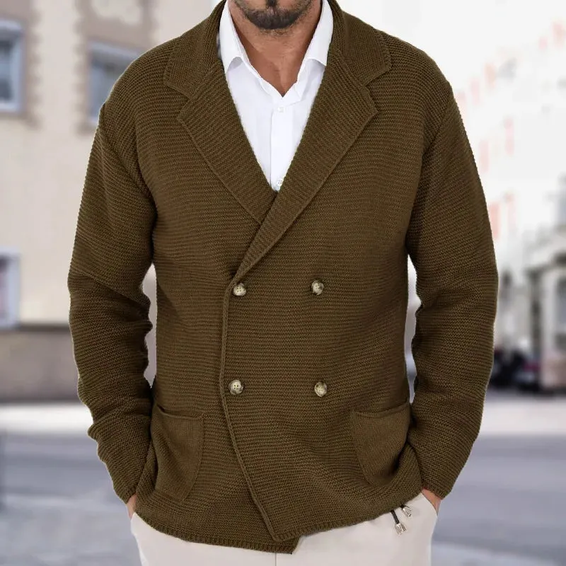 Jari | Knitted Cardigan with Double Buttons