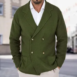 Jari | Knitted Cardigan with Double Buttons