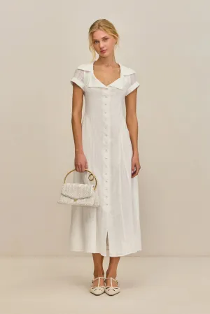 Jeanie Dress  - Off White