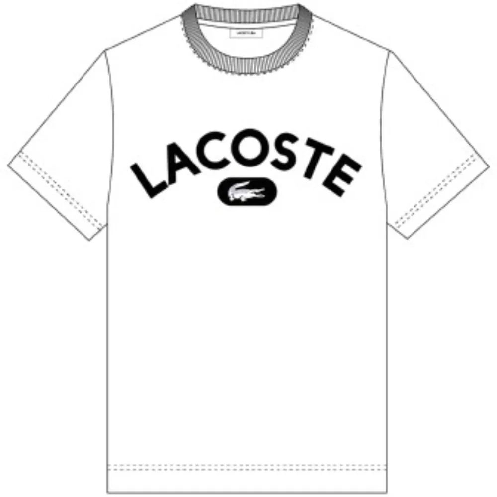 Lacoste Men’s Print Logo Premium Cotton T-shirt