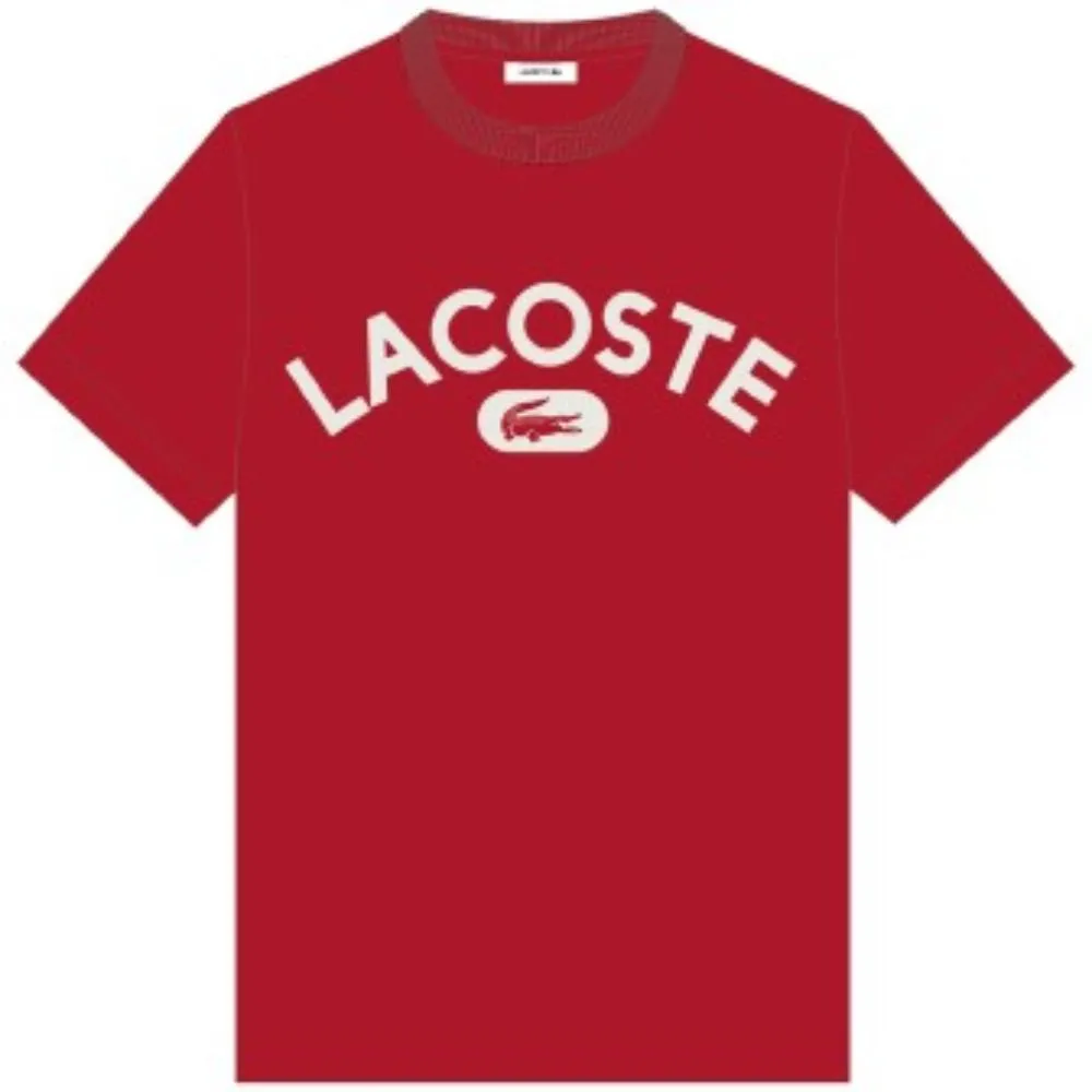 Lacoste Men’s Print Logo Premium Cotton T-shirt