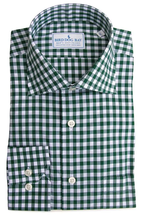 Longmoor: Button Down Shirt - Green