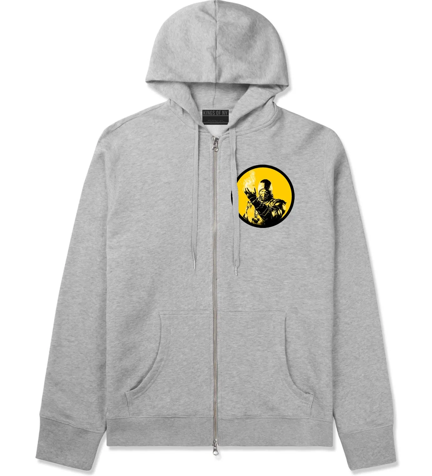 Mortal Scorpion Zip Up Hoodie Hoody