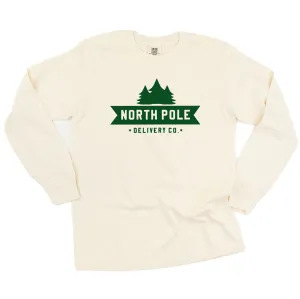 North Pole Delivery Co. - LONG SLEEVE Comfort Colors Tee