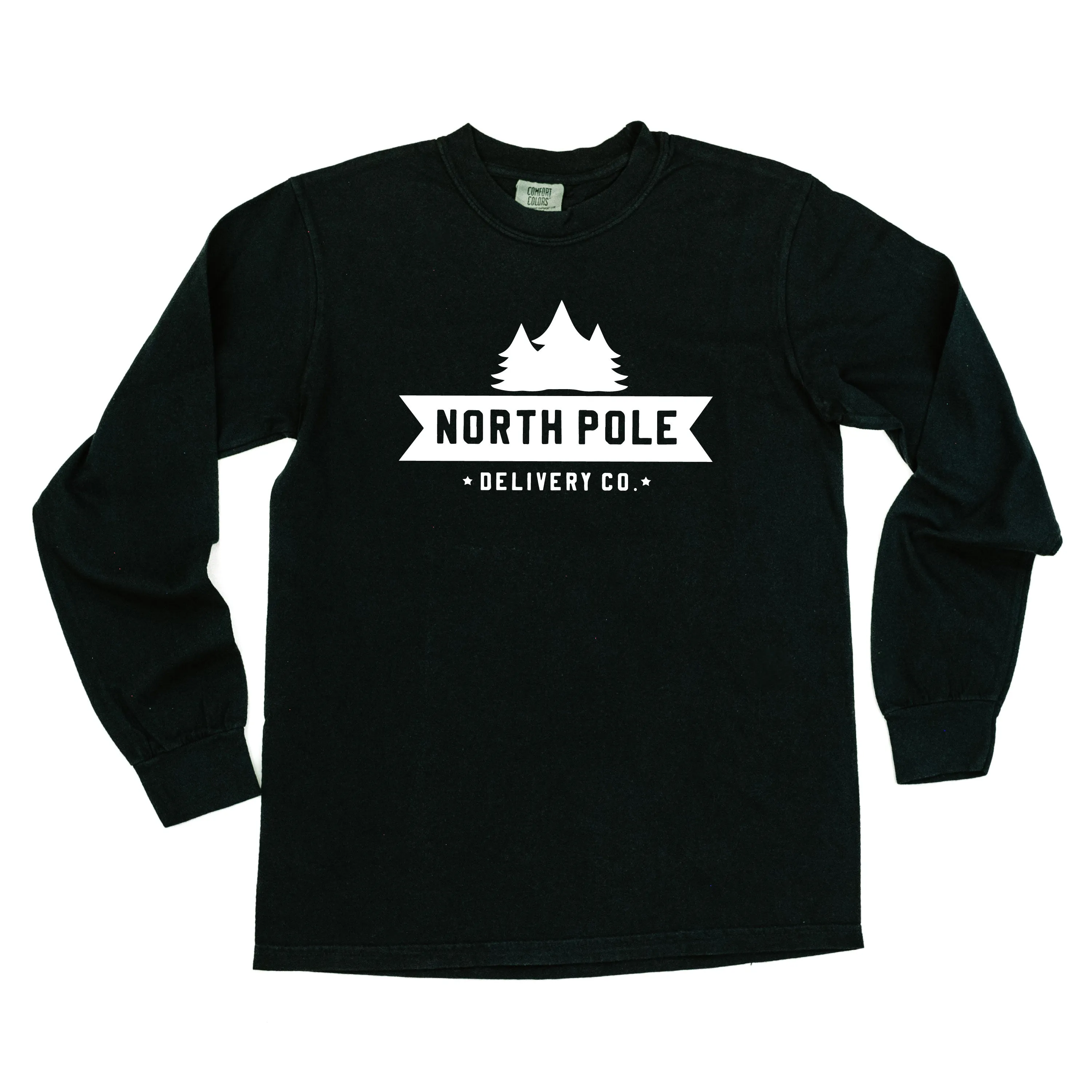North Pole Delivery Co. - LONG SLEEVE Comfort Colors Tee