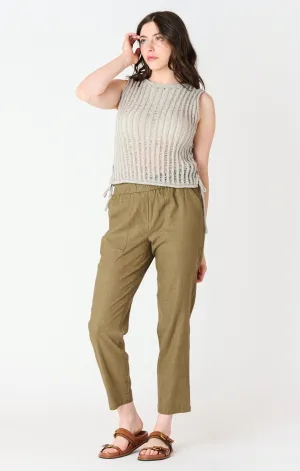 Open Stitch Tank | Sage